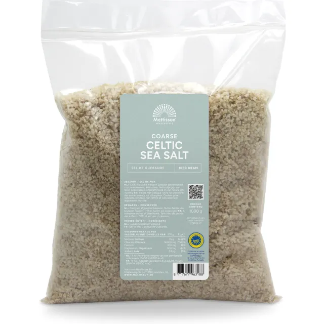 Mattisson HealthStyle Celtic Sea Salt Grof