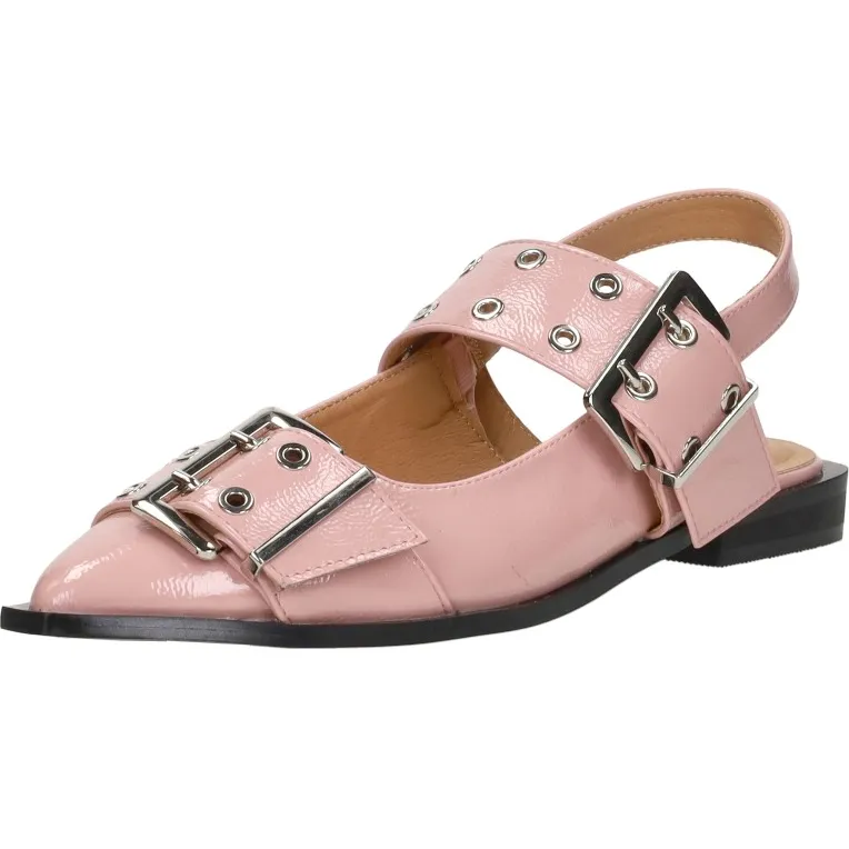 Shoecolate slingback ballerina roze, foto 3