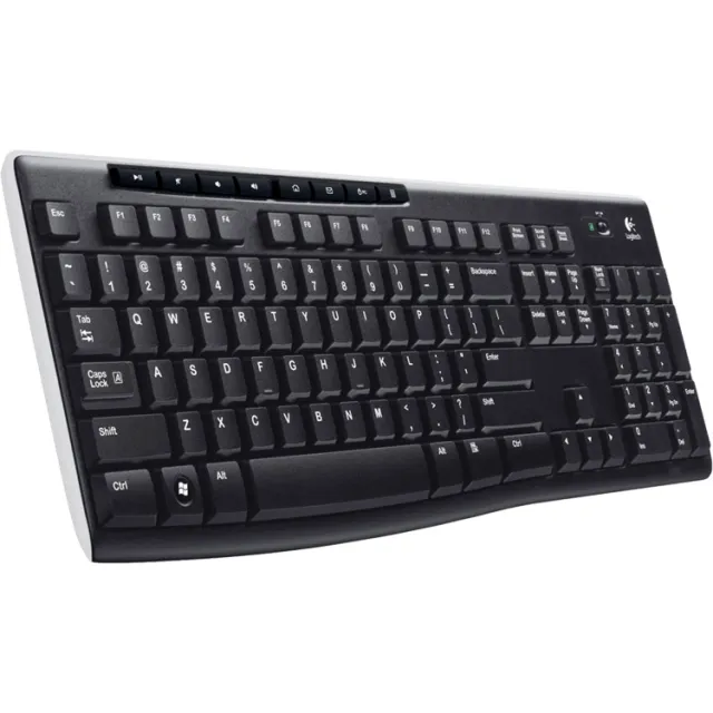 Logitech K270 draadloos toetsenbord zwart