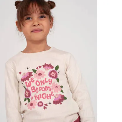 Jubel Moon Flowers longsleeve offwhite, foto 6