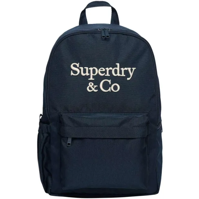 Superdry Rugzak Superdry Rugzak met bedrijfslogo Blauw