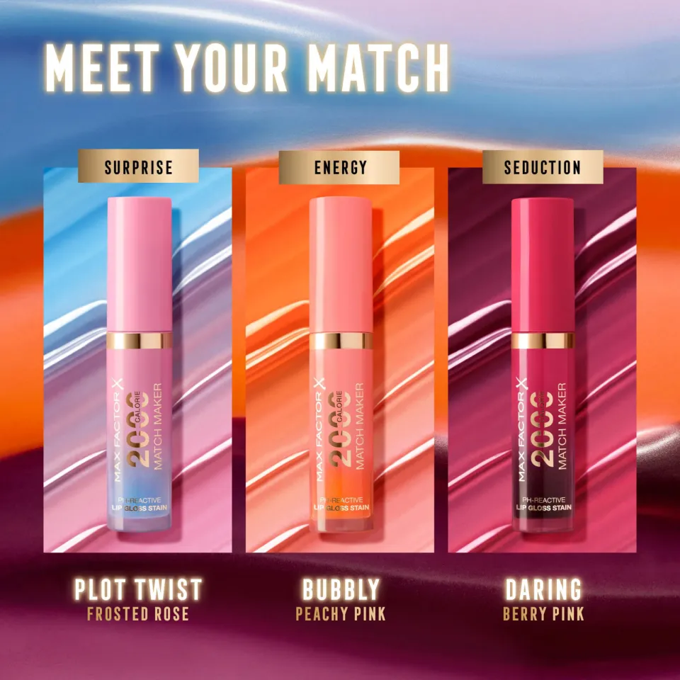 Max Factor 2000 Calorie Match Maker lipgloss 010 Bubbly, foto 2