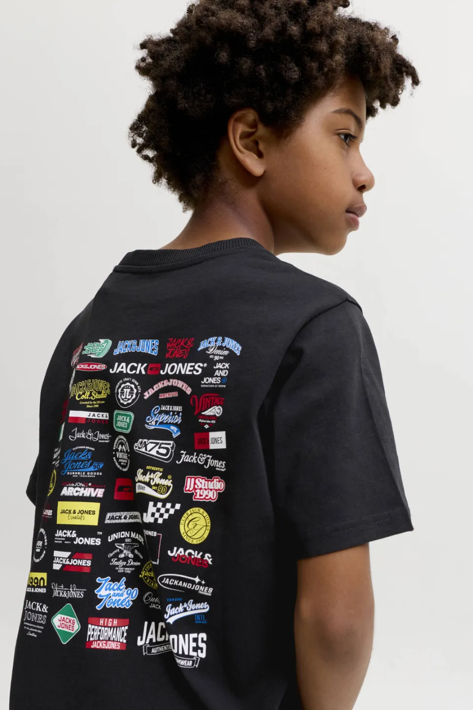 Jack & Jones JJLEGACY t-shirt zwart, foto 5