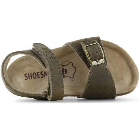 Shoesme leren sandaal kaki, foto 3