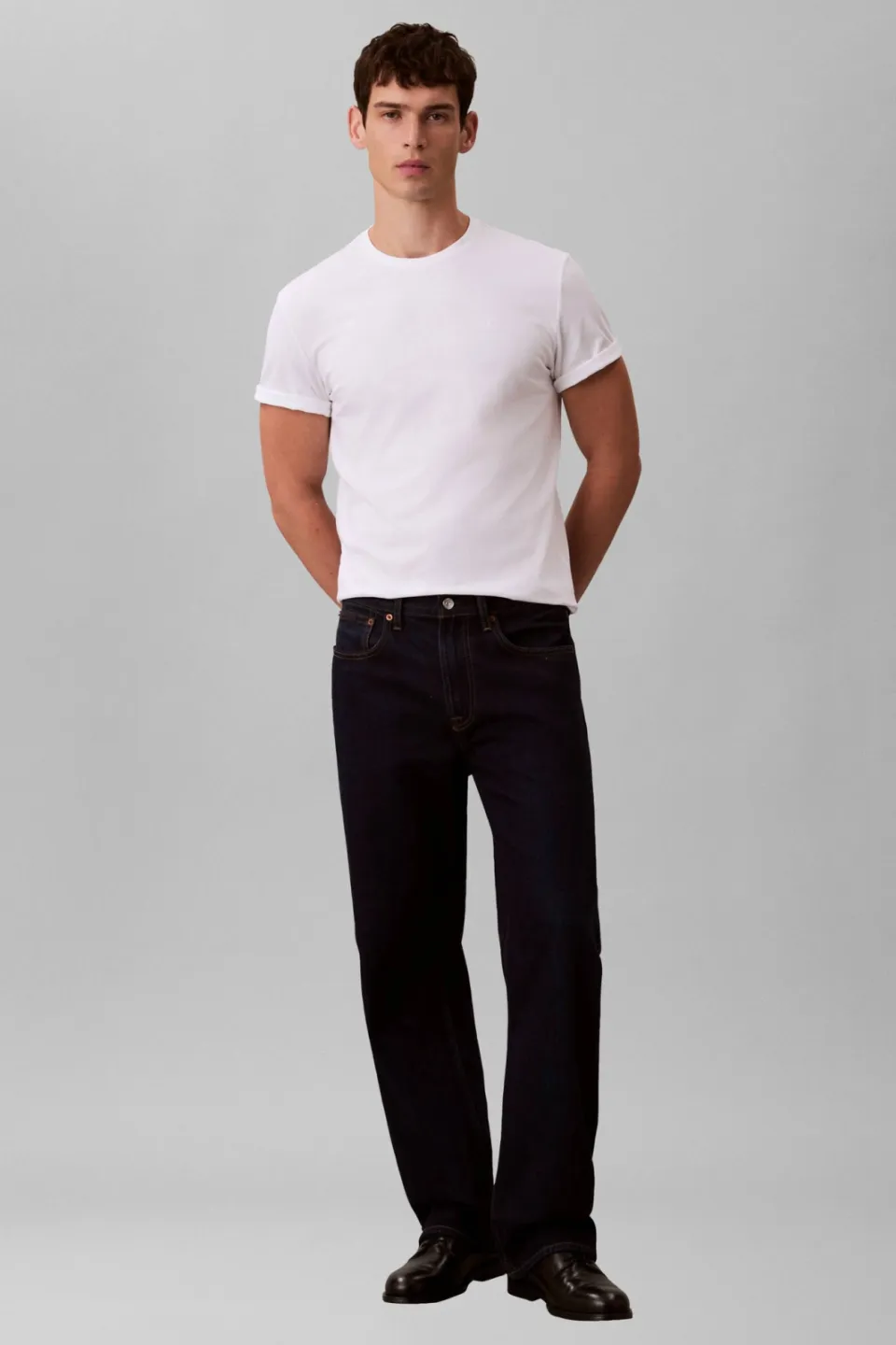 Calvin Klein JEANS regular T-shirt wit Bright White