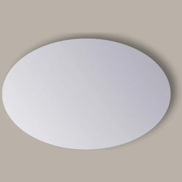 Sanicare Spiegel Ovaal Sanicare Q-Mirrors 80x120 cm PP Geslepen Incl. Ophanging