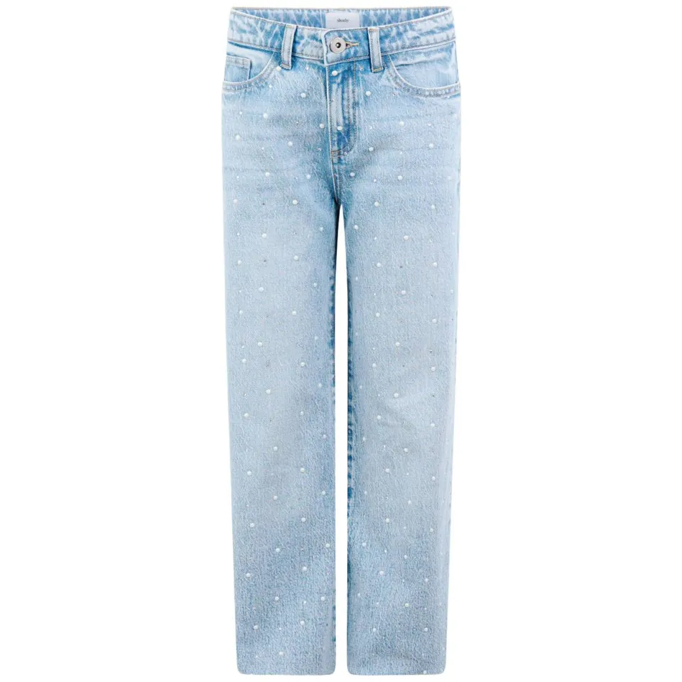 Shoeby wide leg jeans - light blue denim, foto 2