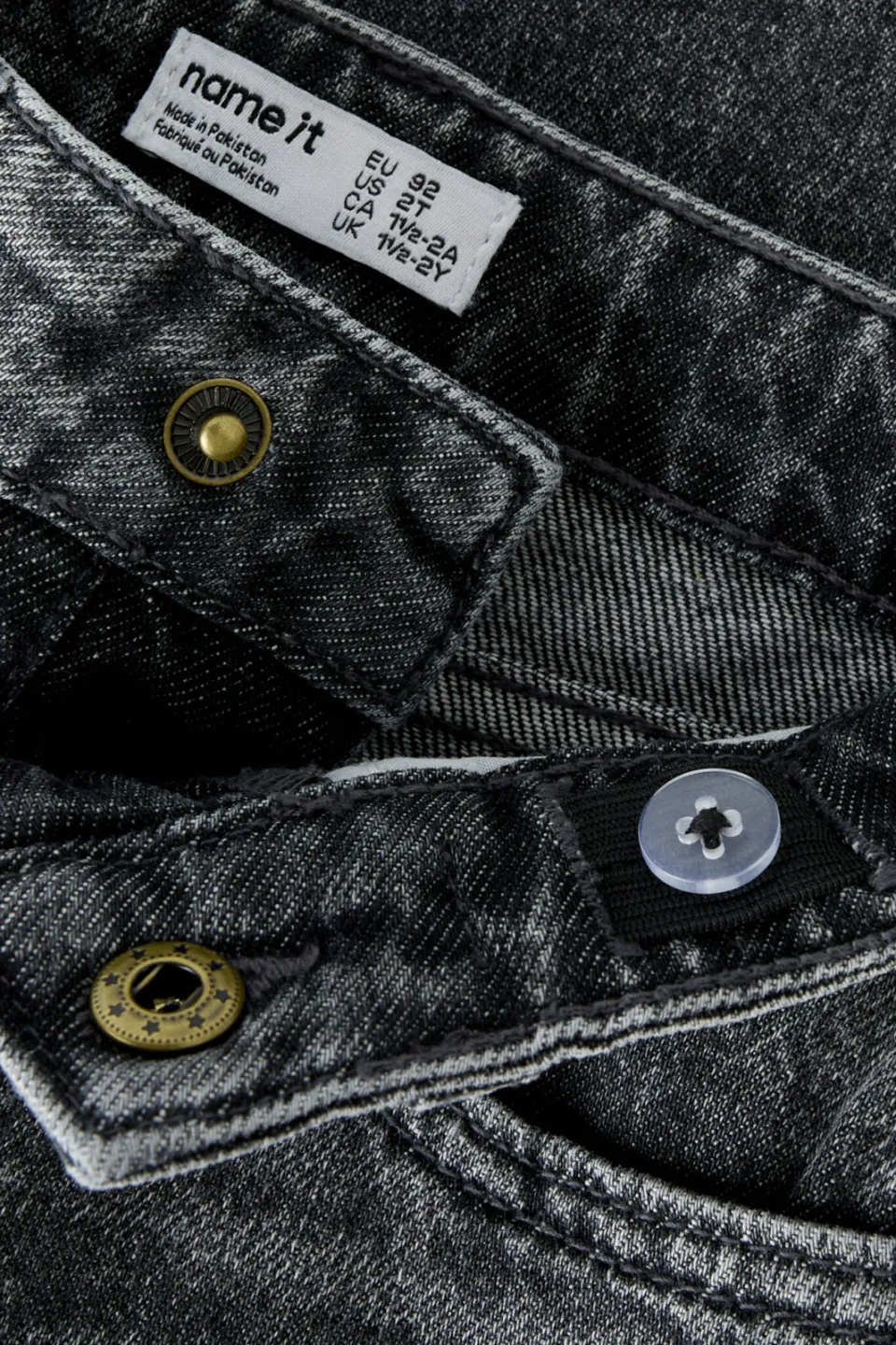 NAME IT MINI NMMBEN loose fit jeans - grijs, foto 5