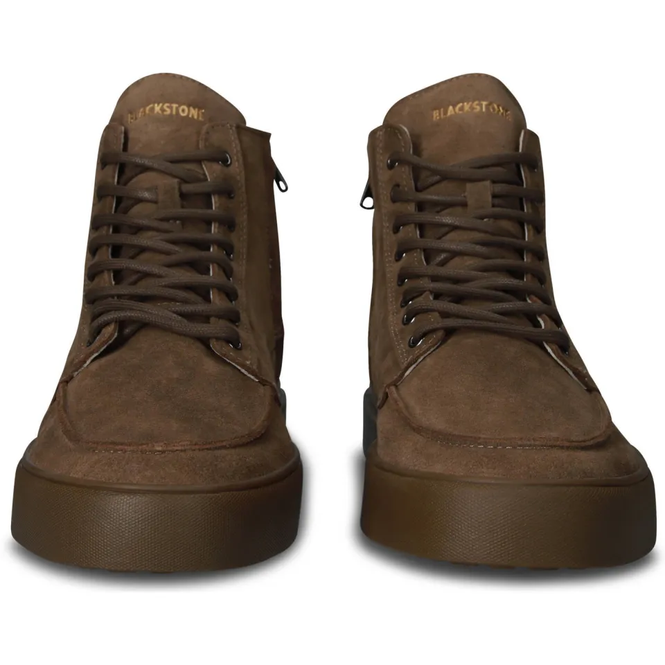 Blackstone Ruby Eero - Zipper - Walnut - Suede sneaker (high) brown, foto 5