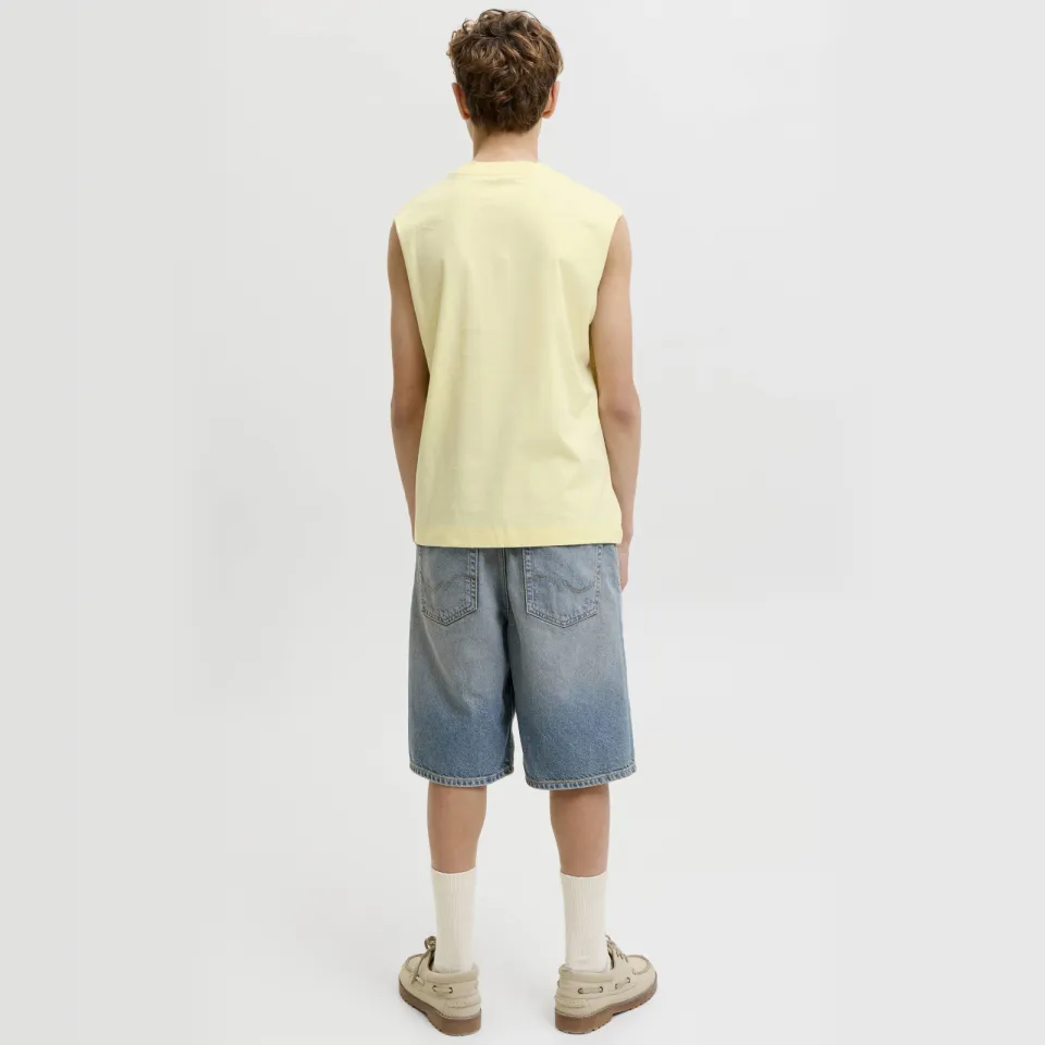 Jack & Jones tanktop lichtgeel, foto 3