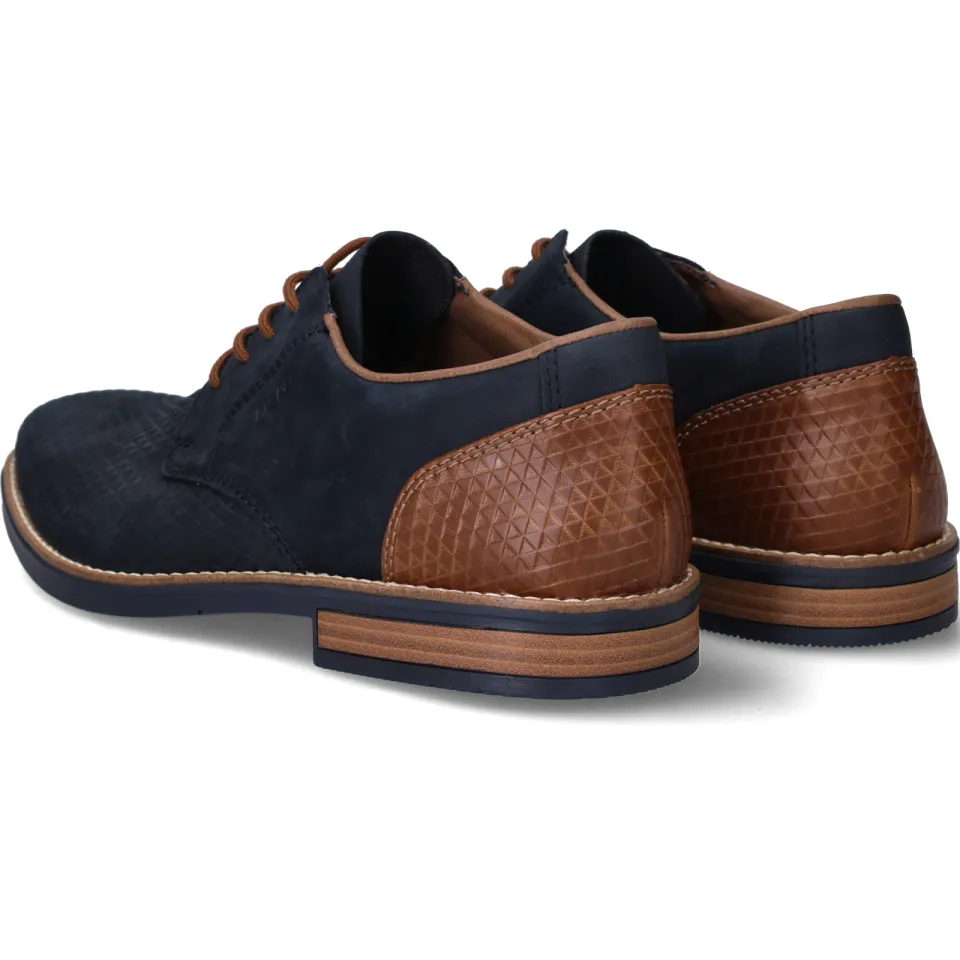 Rieker veterschoen blauw, foto 4