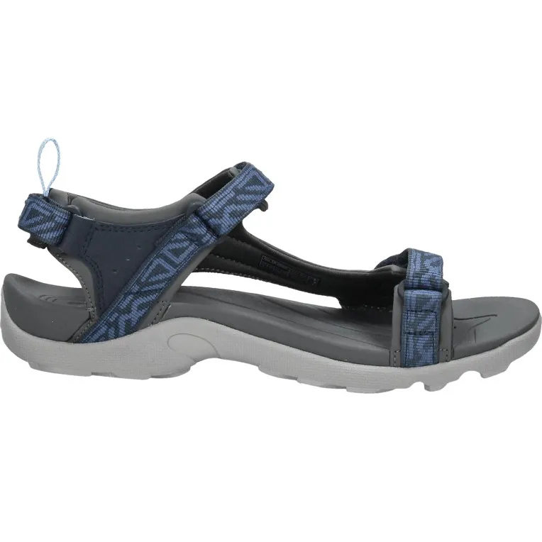 Teva Tanza platte sandalen blauw
