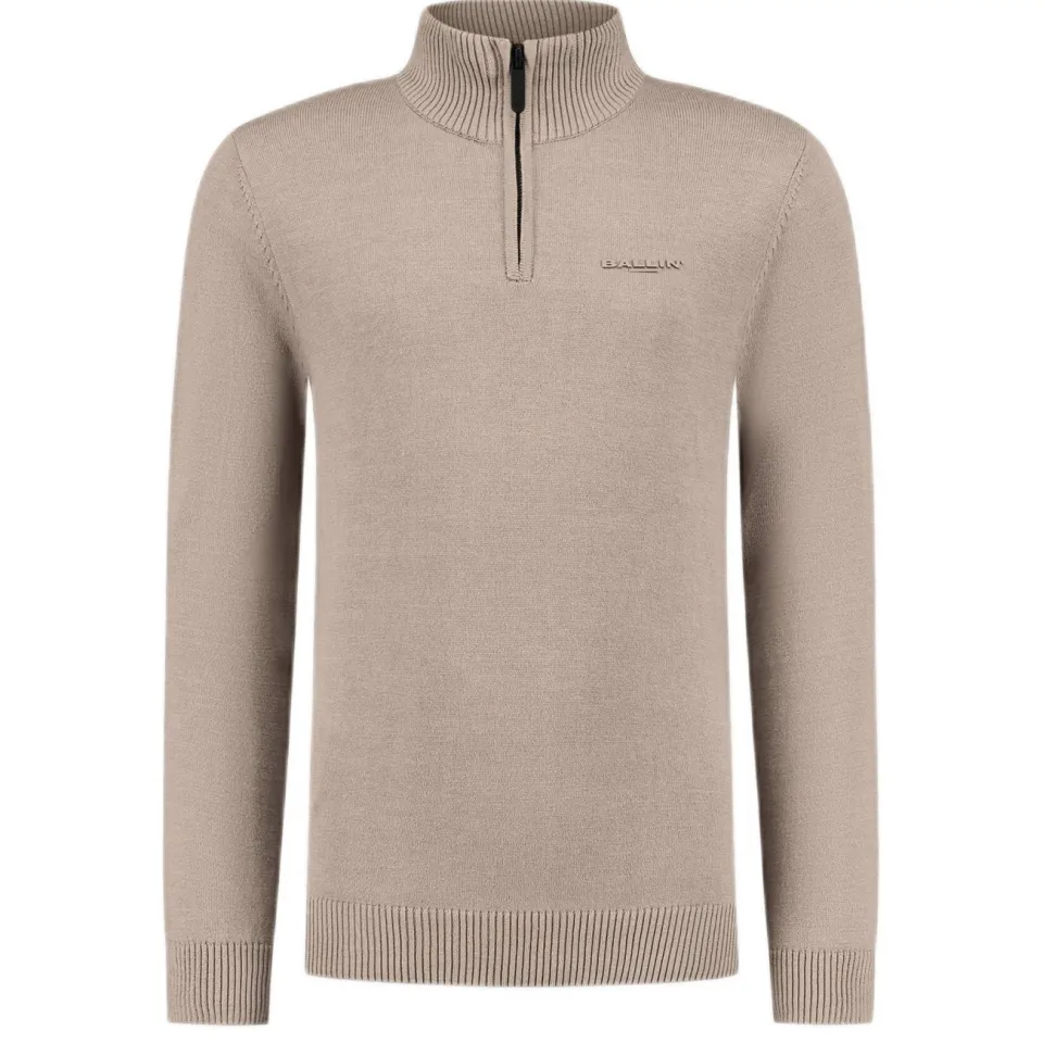 Ballin trui beige fijn gebreid, foto 2