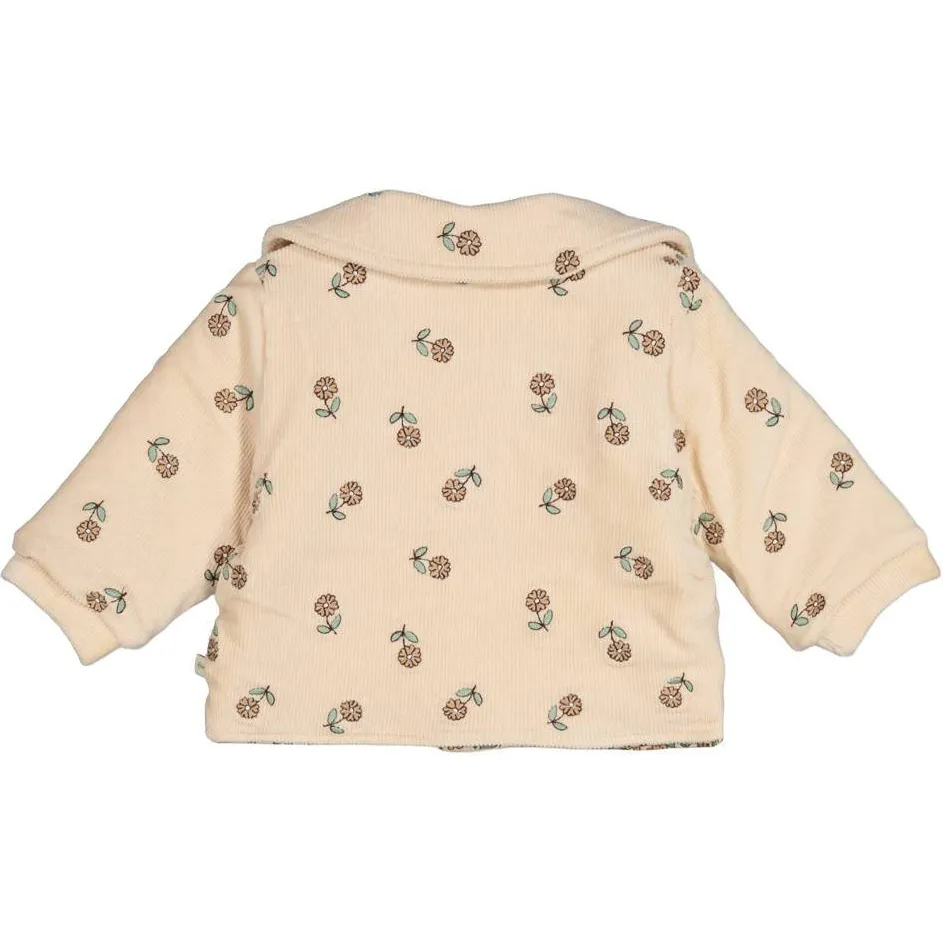 Feetje Lucky Bloombird corduroy winterjas beige, foto 2