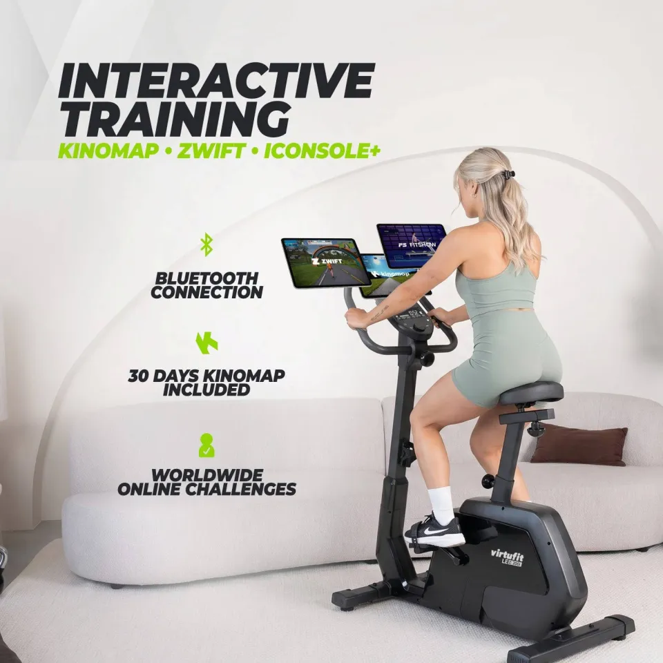 Virtufit Low Entry Bike LEB200i hometrainer zwart, foto 5