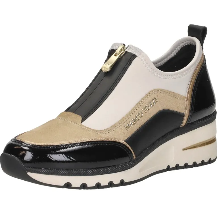 Marco Tozzi Sportief instapper beige, foto 3