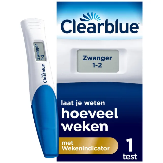 Clearblue digitale zwangerschapstest met wekenindicator 1 test, foto 2
