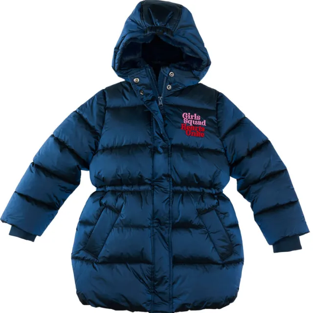 Z8 Honour gewatteerde winterjas blauw Metallic blauw