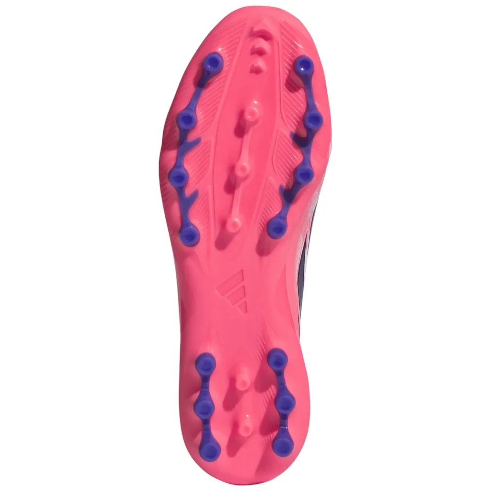 Adidas Performance F50 Hyperfast League AG junior imitatieleren voetbalschoenen -wit/roze, foto 2