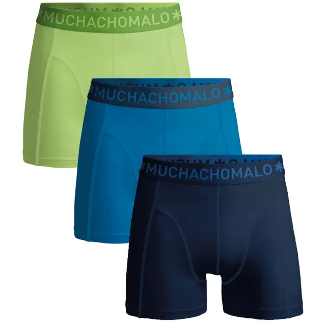 Muchachomalo Heren 3-pack Boxershorts Veelkleurig