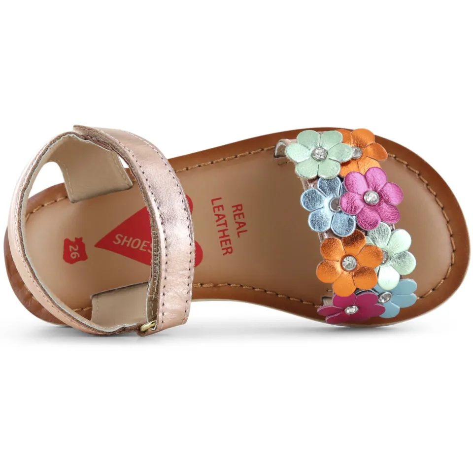 Shoesme leren sandalen rosé, foto 4