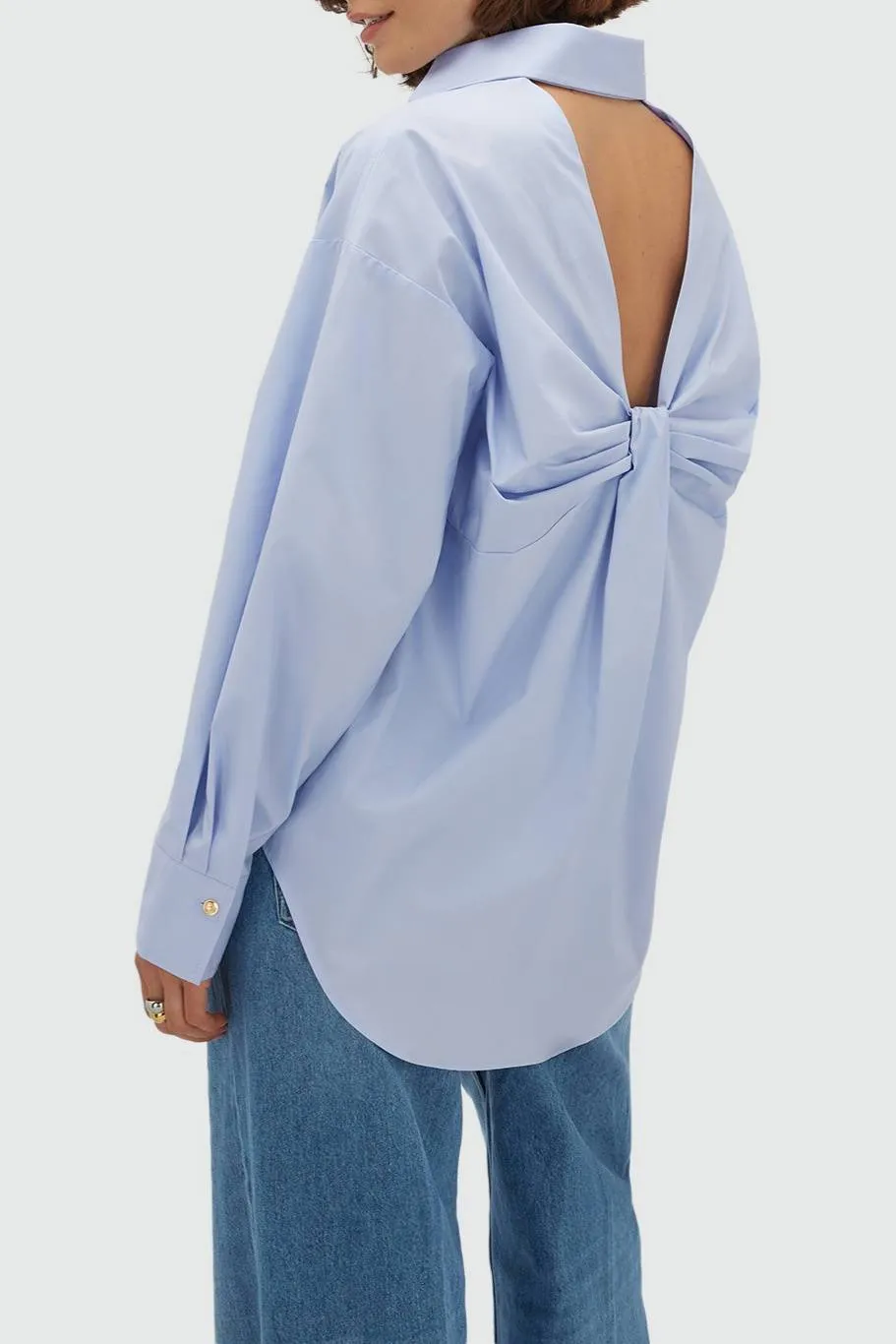 Josh-V Lauri blouse lichtblauw blauw, foto 6