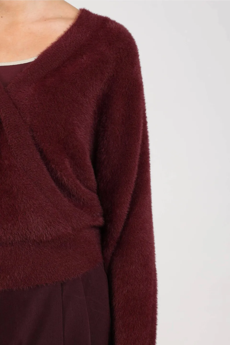 NUKUS pullover - donkerrood, foto 6