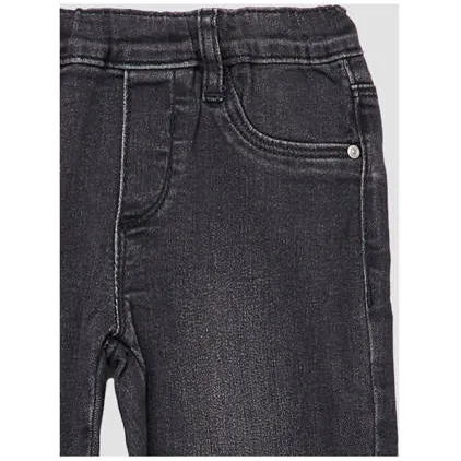 s.Oliver regular waist slim fit jeggings black denim, foto 4
