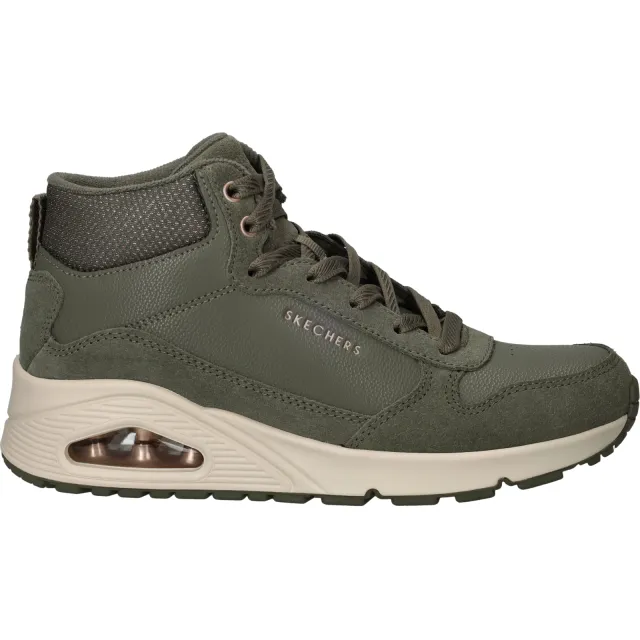Skechers Uno veterboot groen