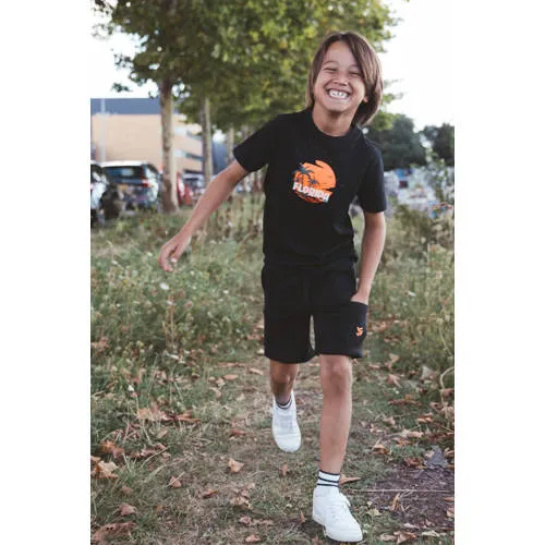 TYGO & vito jersey T-shirt zwart
