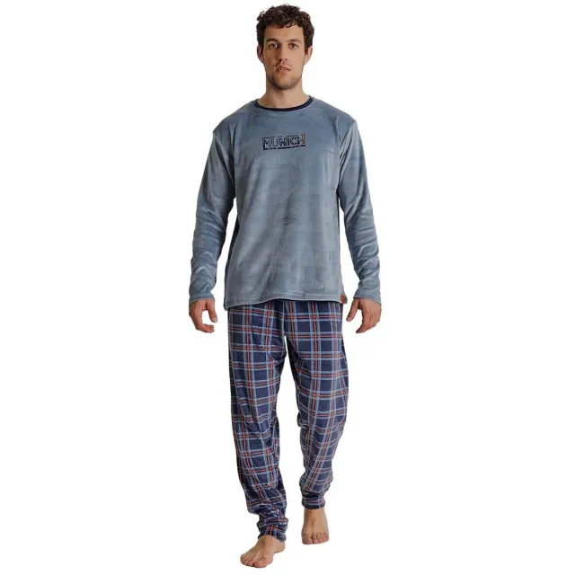 Munich Pyjama-sets Munich MU3 Blauw