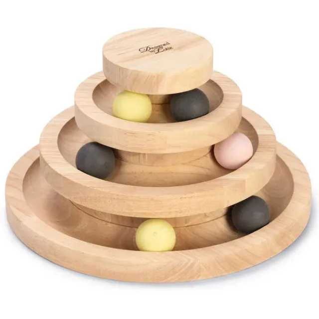 Designed by Lotte Mia speeltoren naturel