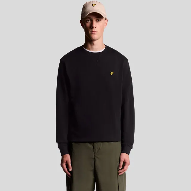 Lyle & Scott sweater zwart