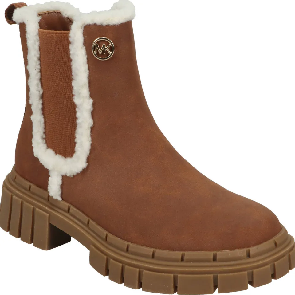 Michael Kors Blake gevoerde chelsea boots cognac, foto 3
