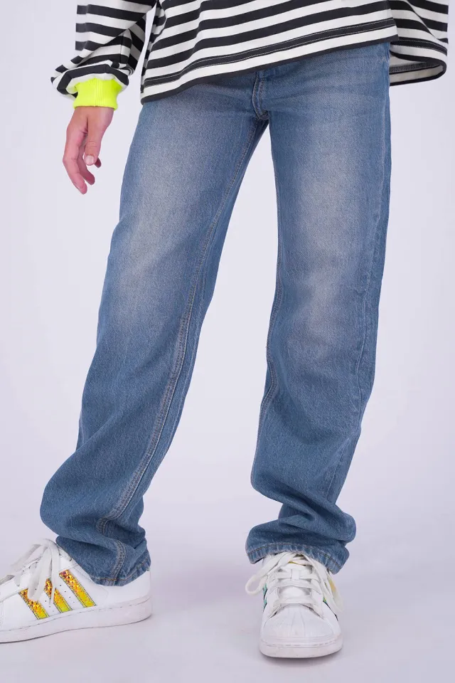Vingino Cristie straight leg jeans - blauw, foto 5