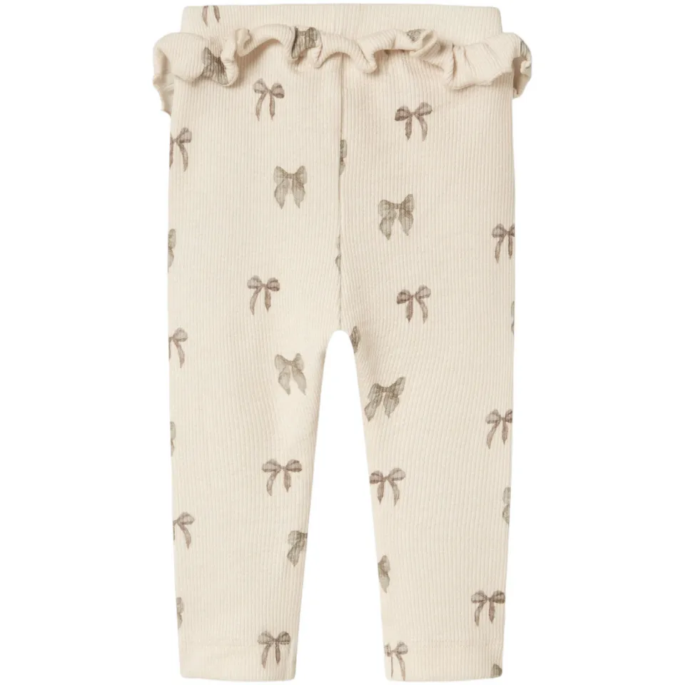 Lil' Atelier baby slim legging crème, foto 3