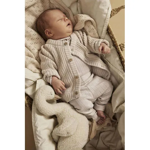 Lil' Atelier BABY romper NBFRACHEL beige, foto 3