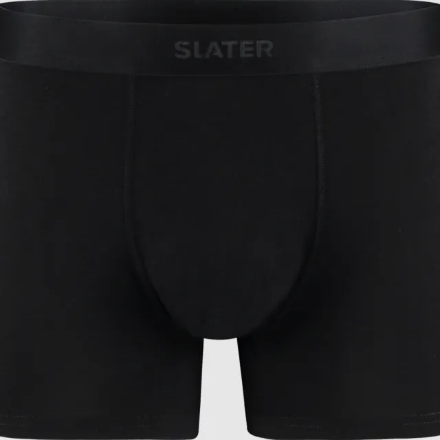 Slater Boxershorts Bamboo 2-pack Zwart