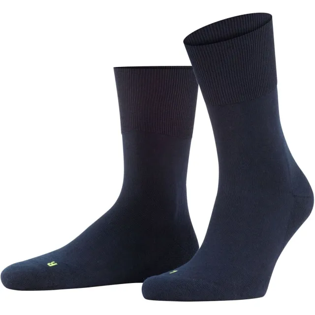 Falke Run sokken marineblauw Donkerblauw
