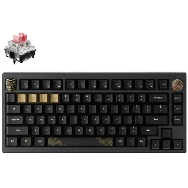 Keychron Black Myth Wukong Deluxe Edition draadloos mechanisch gamingtoetsenbord