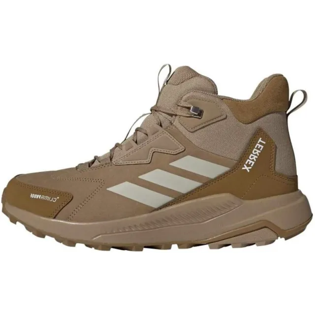 Adidas Wandelschoenen adidas Anylander Leather Mid Climaproof Hiking Bruin