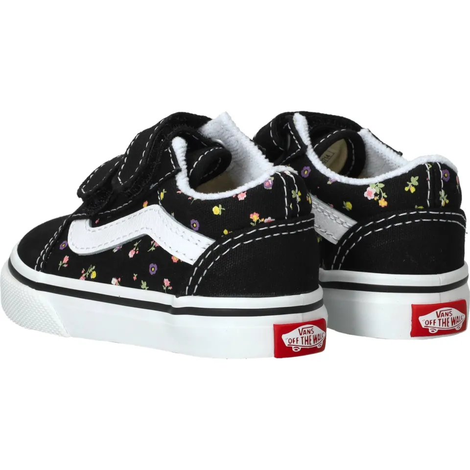 Vans Old Skool V gebloemde sneakers zwart, foto 6