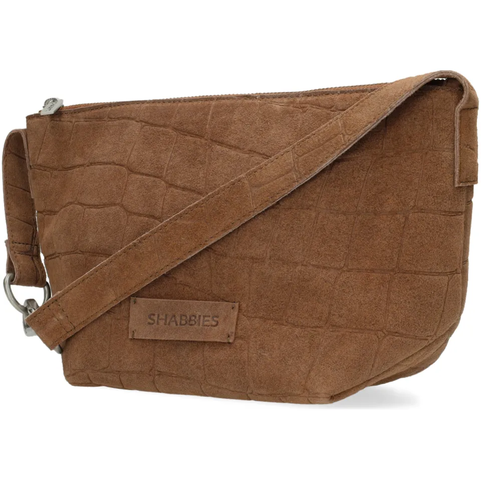 Shabbies Amsterdam Esra crossbody tas cognac, foto 2