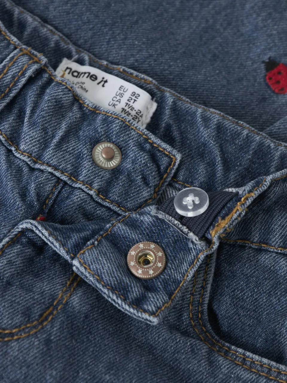 NAME IT MINI NMFBELLA mom jeans medium blue denim, foto 4