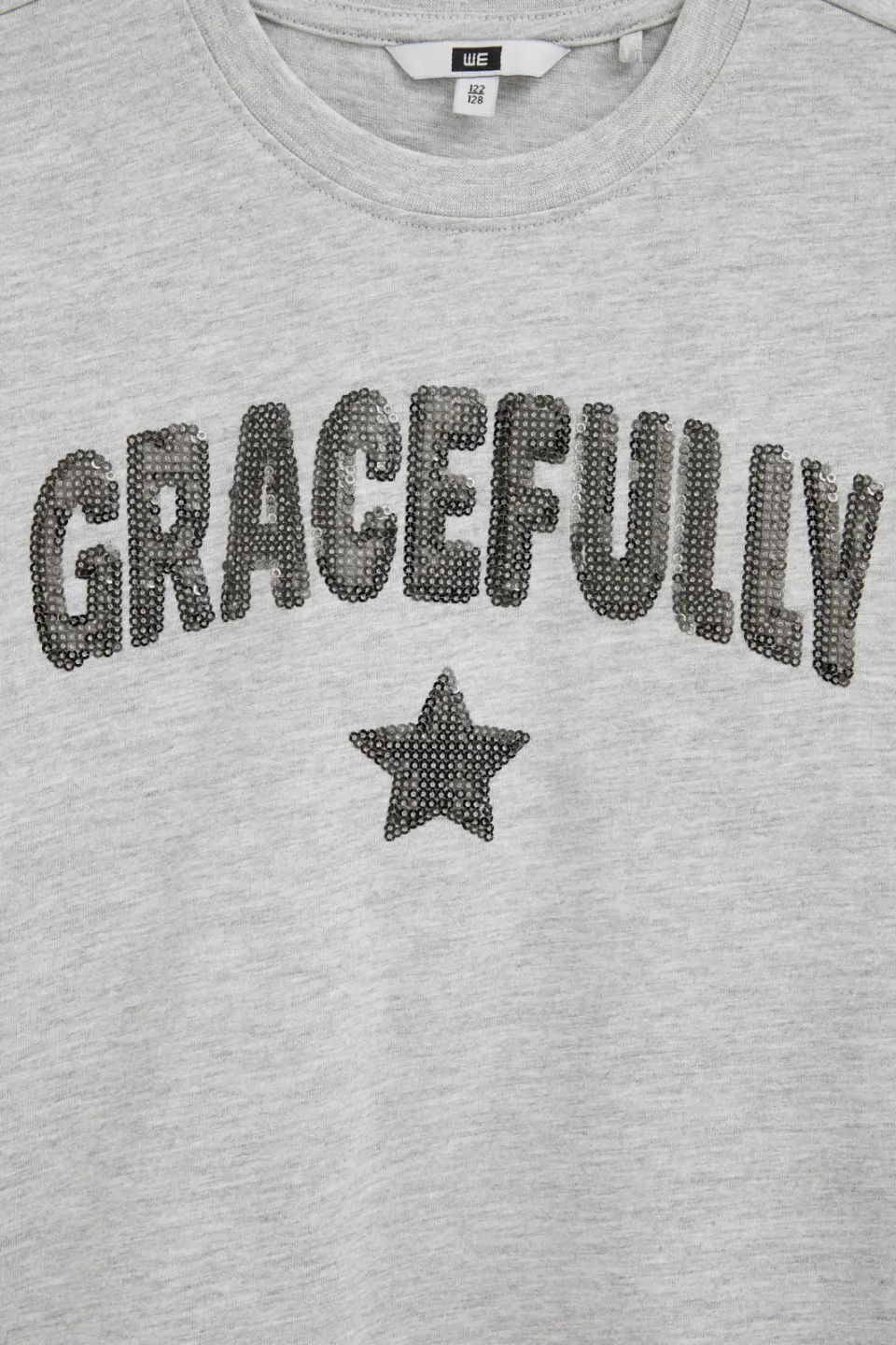 WE Fashion T-shirt lichtgrijs, foto 8