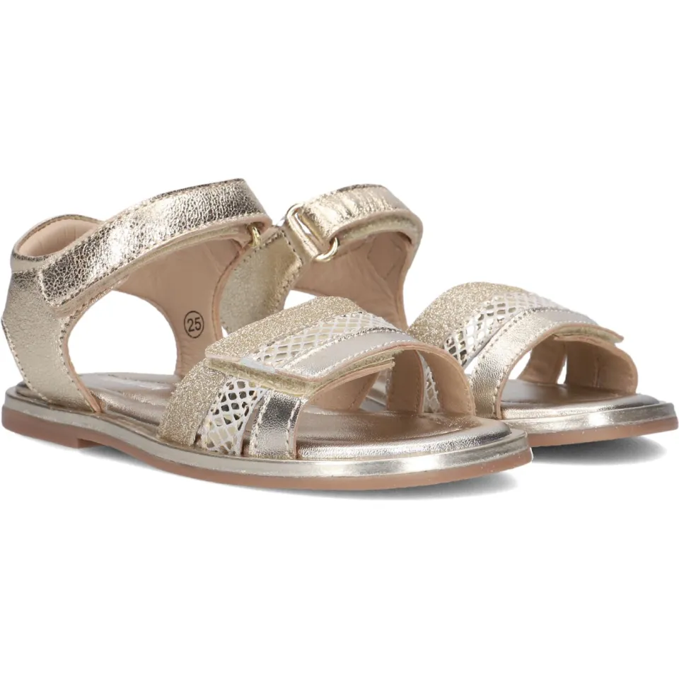 Ton & Ton Sandalen Stina Goud, foto 3