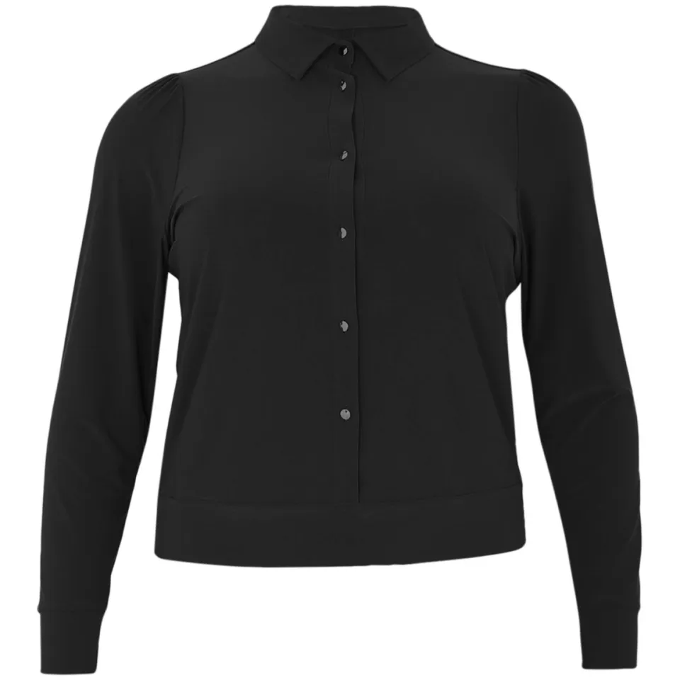 Yoek Blouse kort zwart, foto 3