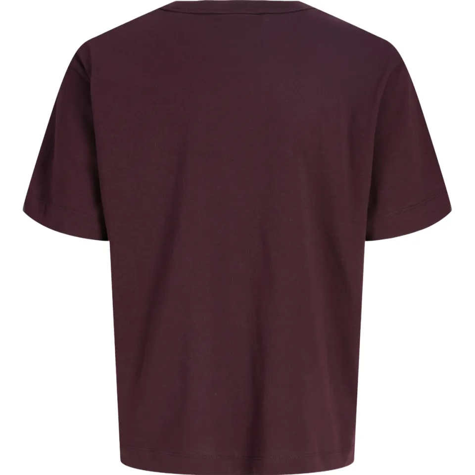 JJXX GIRL T-shirt met print aubergine, foto 4