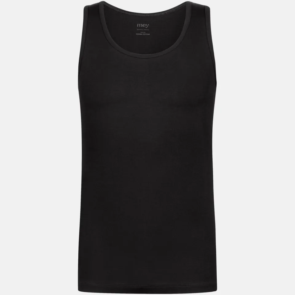 Mey Athletic shirt Serie Casual Cotton Zwart, foto 3