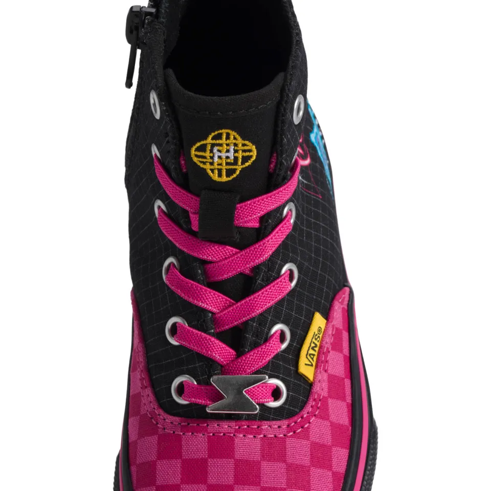 Vans Authentic Hi 2.0 Zip Kpop Demon Hunters sneakers zwart, foto 8